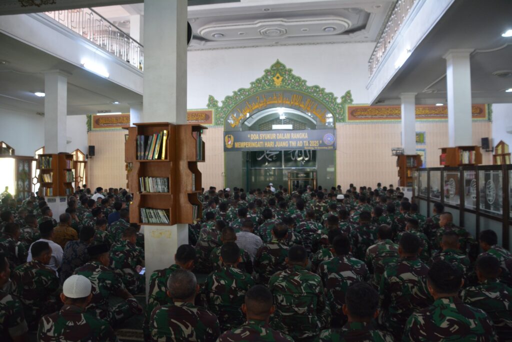 Dalam rangka memperingati Hari Juang Kartika Tentara Nasional Indonesia Angkatan Darat ke-80 Tahun 2025. Secapa Ad menggelar acara doa…