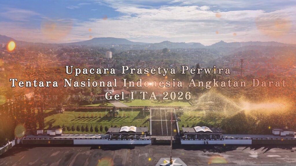 Upacara Prasetya Perwira TNI AD Gel I TA 2026